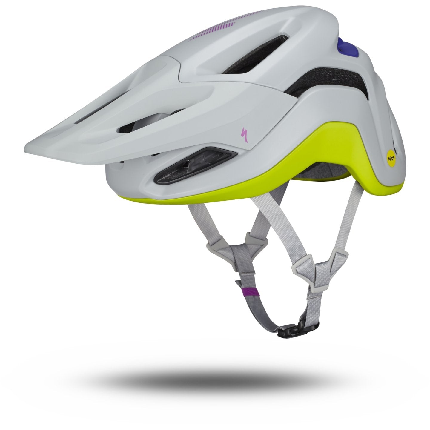 Casco Hlmt Wild Dovgry Specialized Ambush 2 Blanco/Morado M Unisex