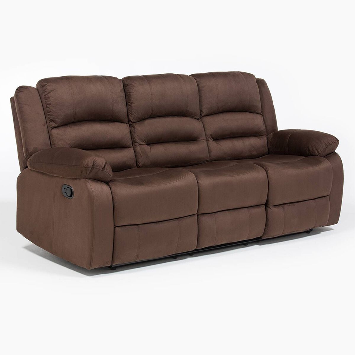 Sofá Daniels FG98060S ELE 3 Cuerpos Café