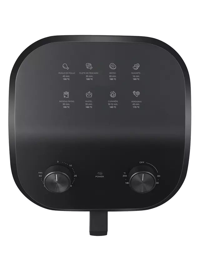 Freidora de Aire Midea WIDEMAX MF-TN45MBK 4.5 Litros