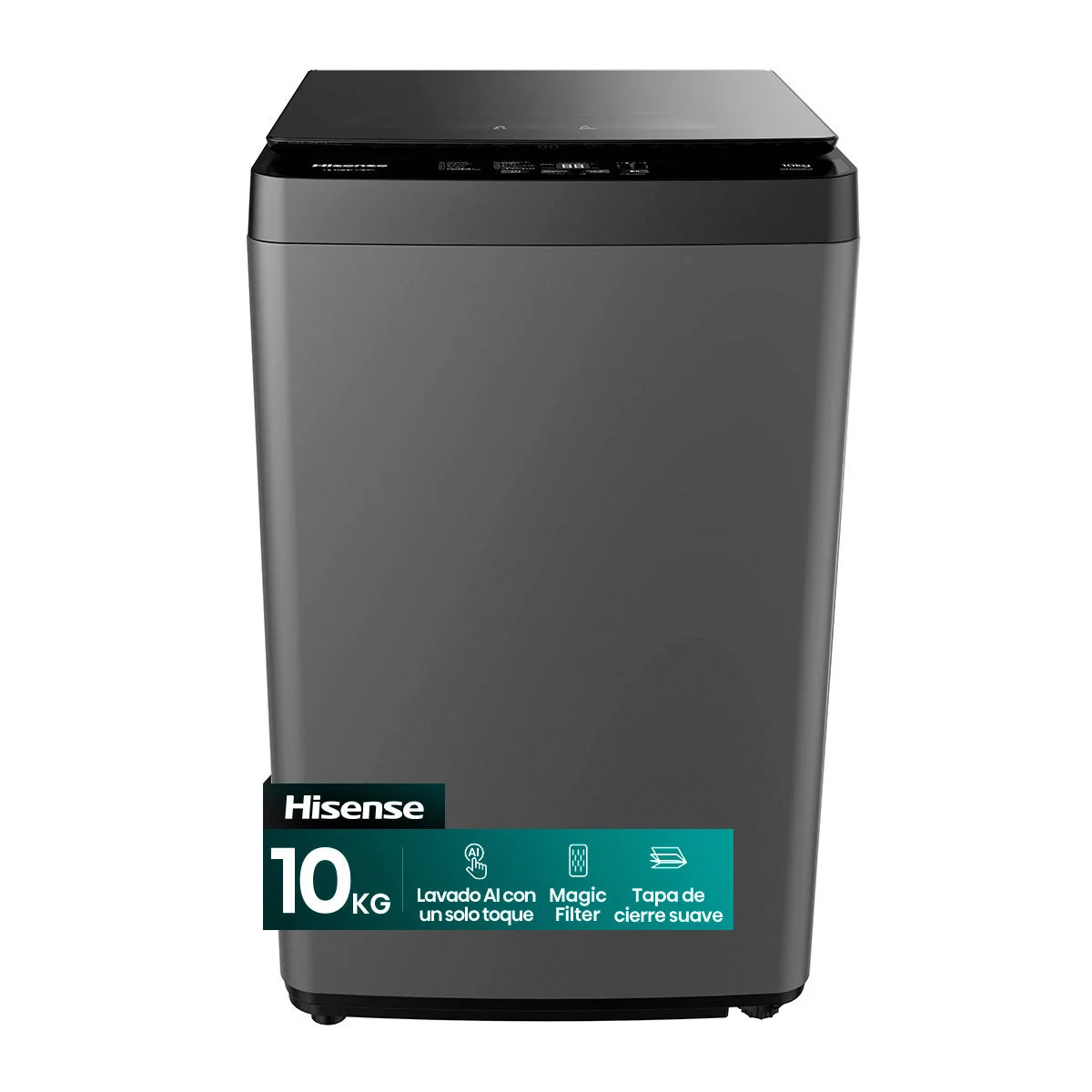 Lavadora Automática Hisense WT3K1031UT 10kg