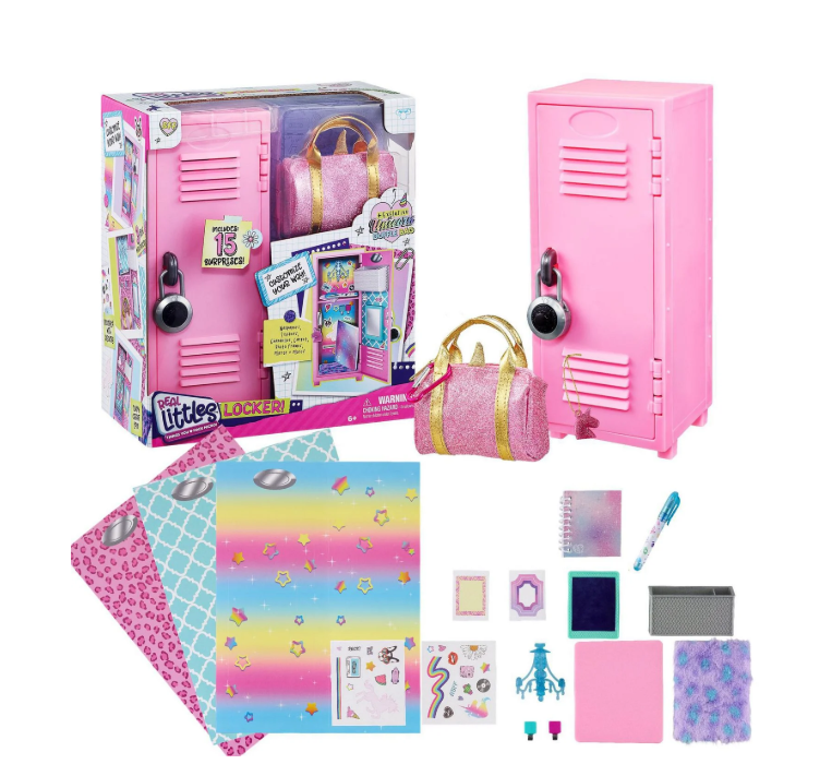 Mini Locker Sorpresa Con Papeleria Colorida Unicornio Duffle Bag