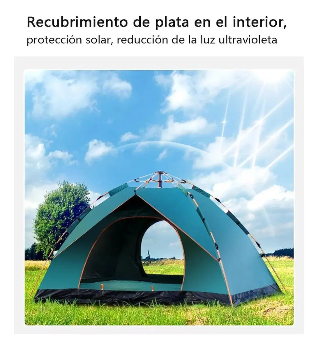 Carpa Iglu Nautika Panda 2 Impermeable para 2 Personas