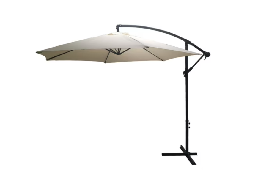 Quitasol de Terraza Lateral Mainstays Premium Beige