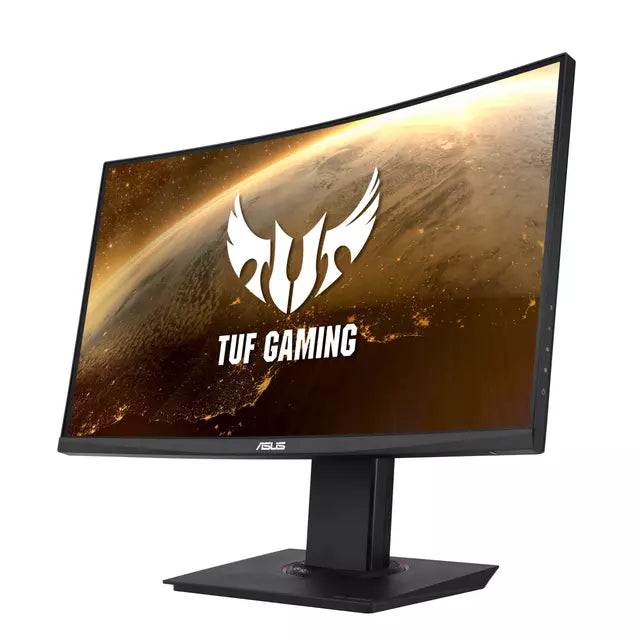 Monitor Gamer TUF ASUS VG24V 24 pulgadas Curvo, Negro