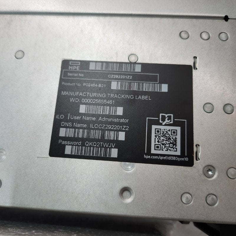 Servidor Hewlett Packard Enterprise Hpe Dl380 Gen10 4210 8Sff Perf Ww Svr