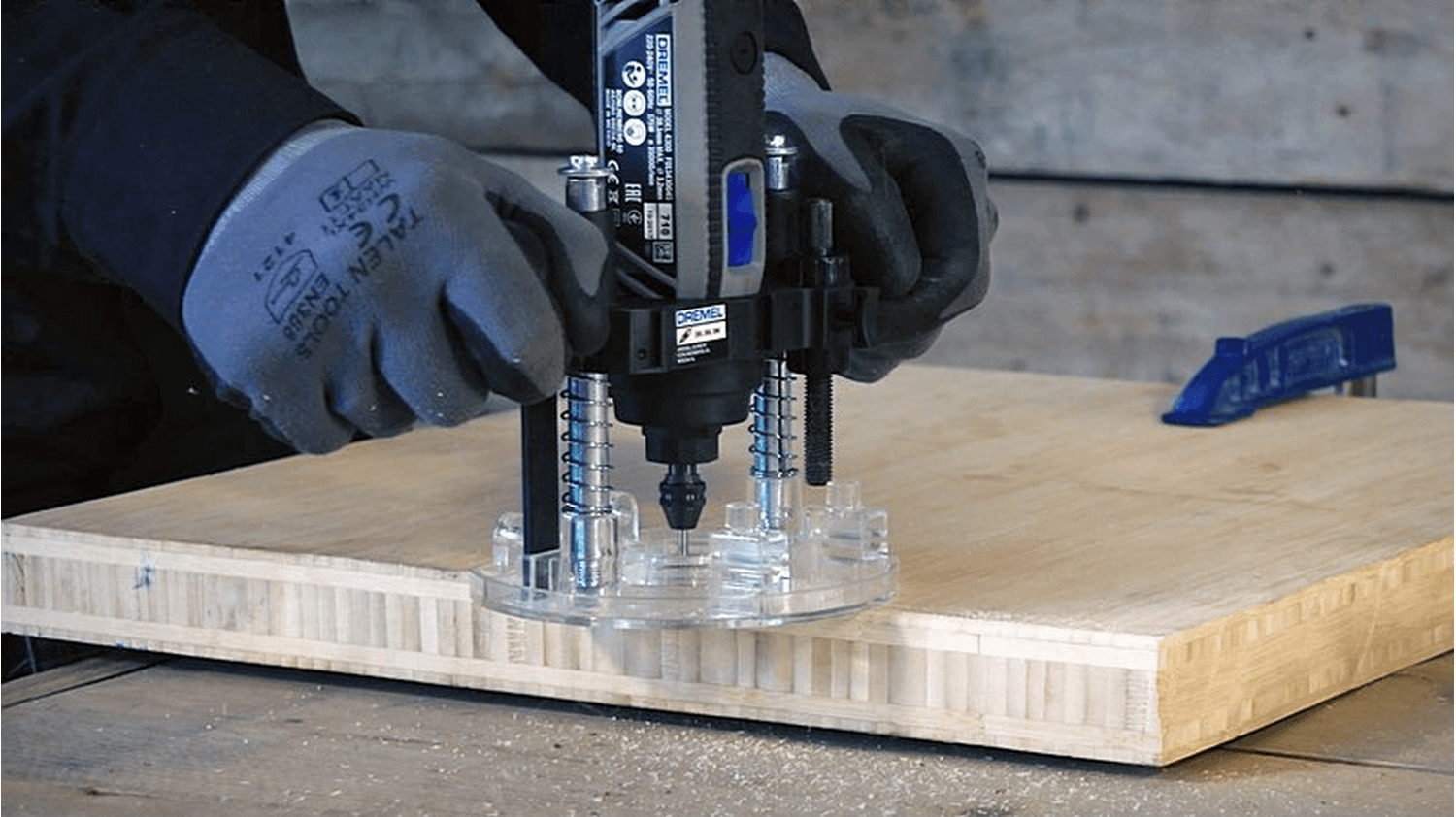 Fresadora de Inmersión Dremel 335-01 - Herramienta de Precisión para Trabajos en Madera, Plástico y Metal