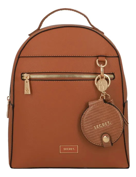 Mochila + Espejo Secret Albacete Fw25 Cafe Femenino