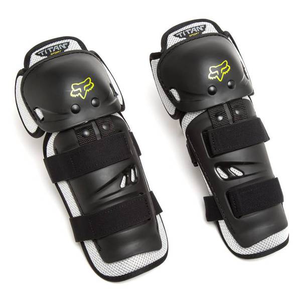 Rodilleras Para Motos Titan Sport Negro