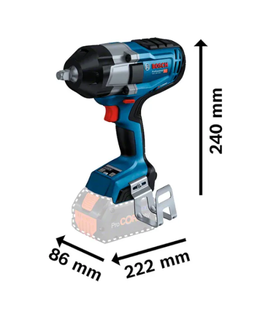 Llave De Impacto Inalambrica Bosch Gds 18v-1000