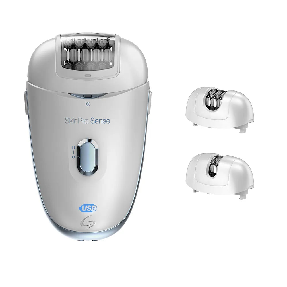 Depiladora SKINPRO SENSE Gama 3 Cabezales