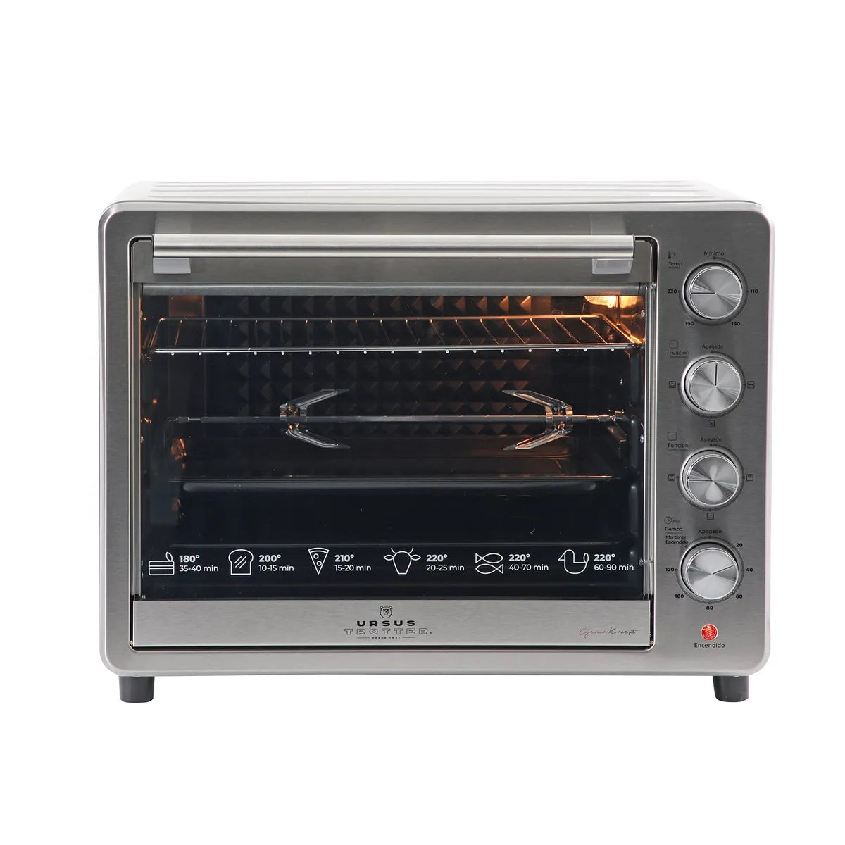 Horno Eléctrico Ursus Trotter UT-BACKOFEN PRO-I 60 Litros