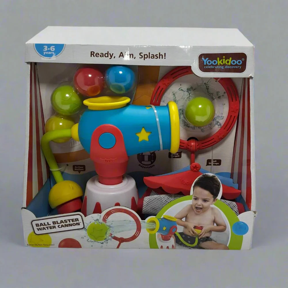 Juego de Baño Grifo Lanzapelotas Yookidoo