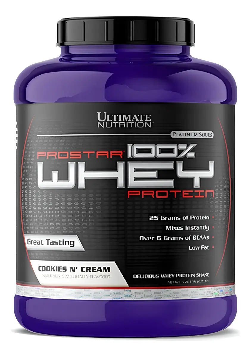 Whey Protein Ultimate Nutrition Platinum Series – Cookies N Cream, 2,39 kg