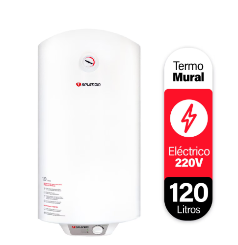 Termo Electrico Splendid Tm-120s Blanco 120 Litros