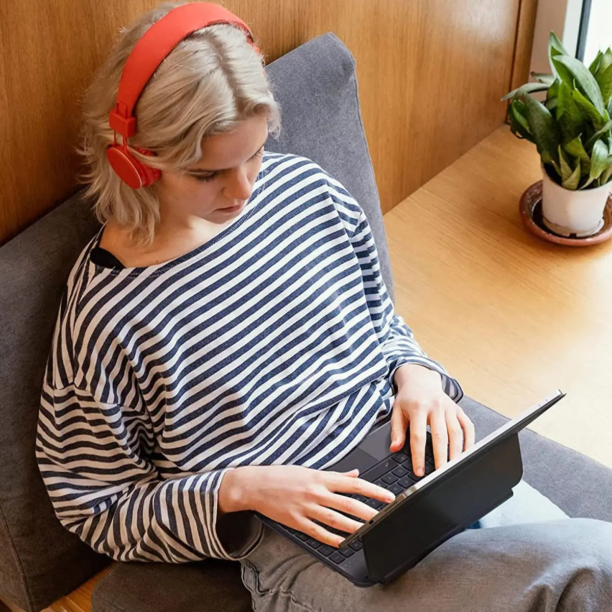 Teclado Magnético para iPad Pro 11 Pulgadas Negro