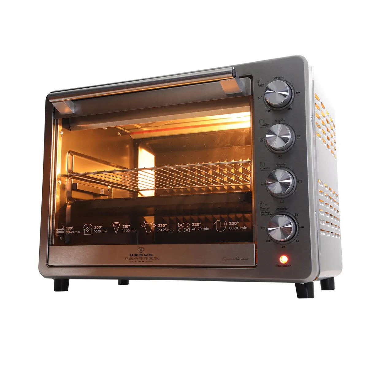 Horno Eléctrico Ursus Trotter UT-BACKOFEN PRO-I 60 Litros