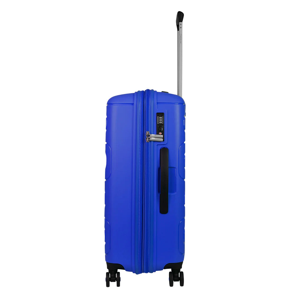 Maleta Rígida de Cabina Fortress Saxoline 55x35x25 cm Azul 2.8 kg 40 Litros