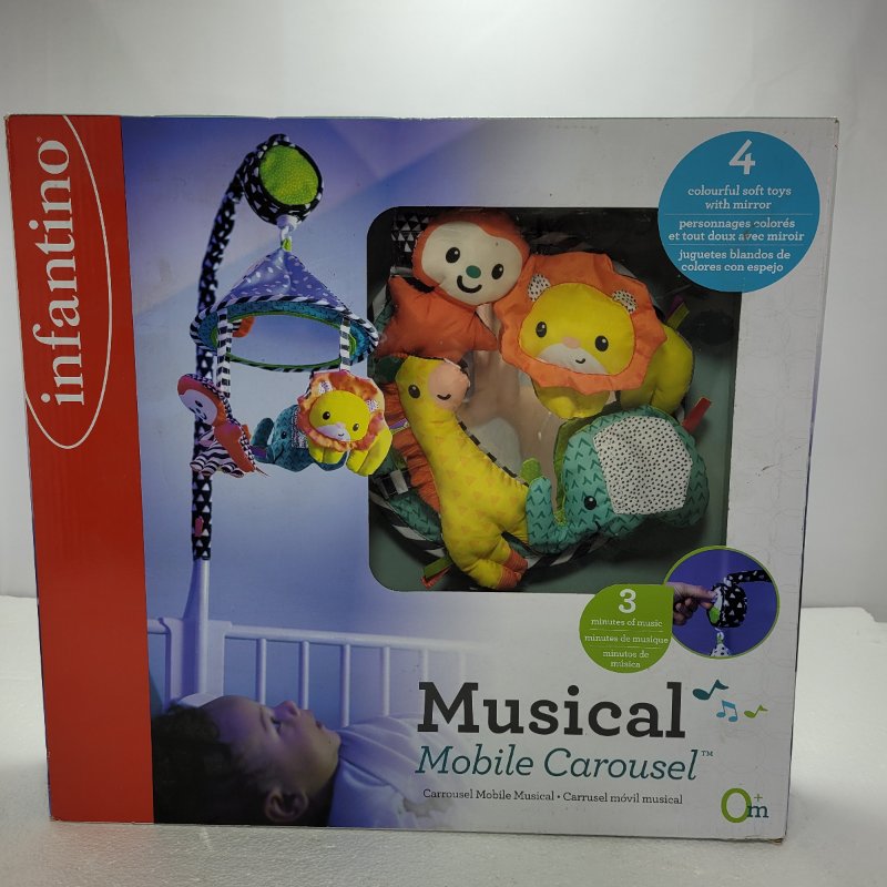 Carrusel Movil Musical Infantino 216369 Unisex