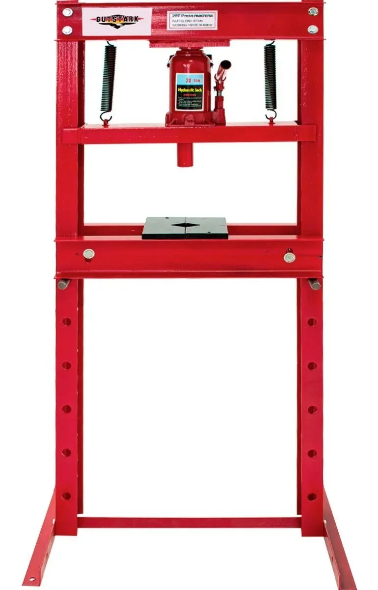 Prensa Hidráulica 20 Toneladas Gutstark 458003 MKZ-PRENS20TNA, Rojo