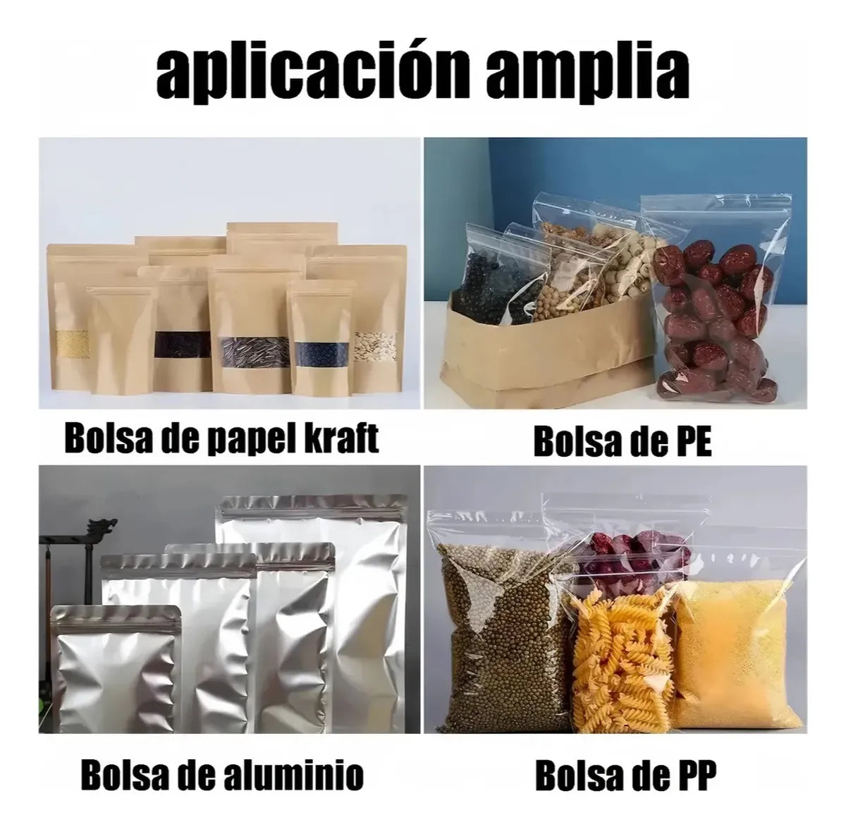 Selladora de Bolsas Continua Vertical Genérica FR-900