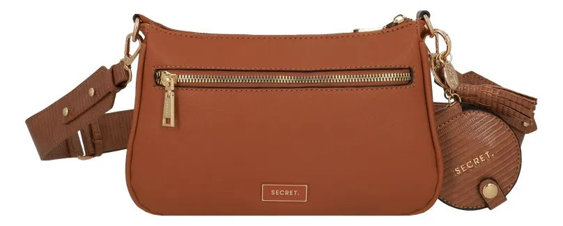 Bandolera Secret Cross Bag Xs Albacete Fw25 Cafe