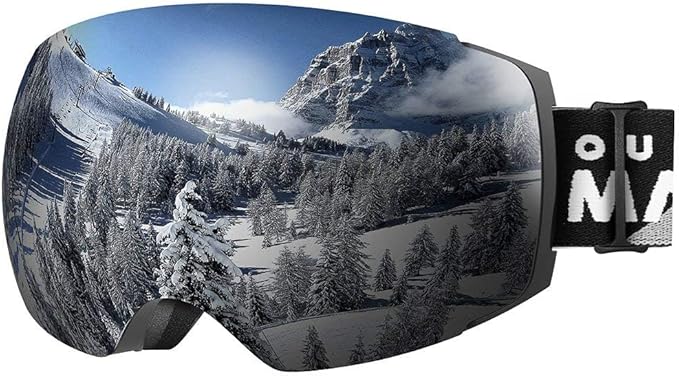 Lentes De Ski Para La Nieve Outdoor Master Negro