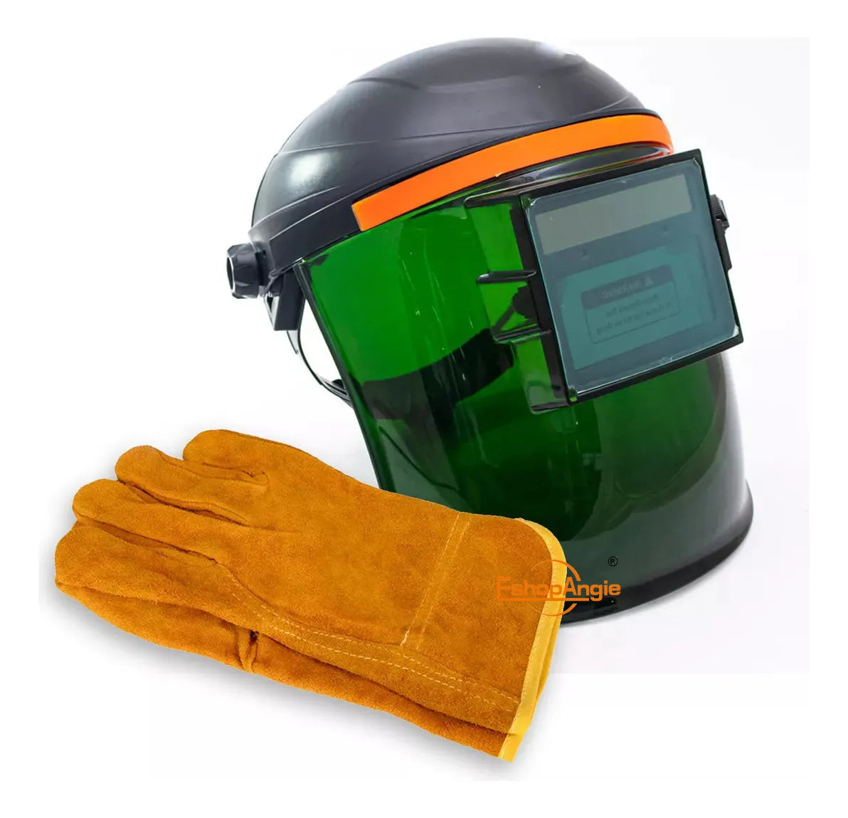 Mascara Soldar Fotosensible+ Guantes Generico Negro