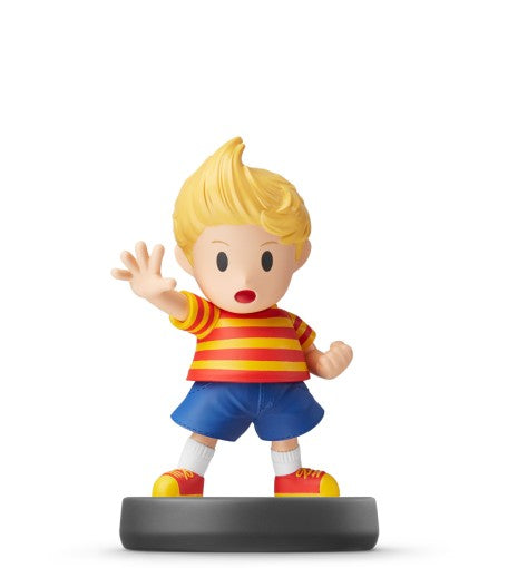 Figura Nintendo Amibo Lucas Super Smash.