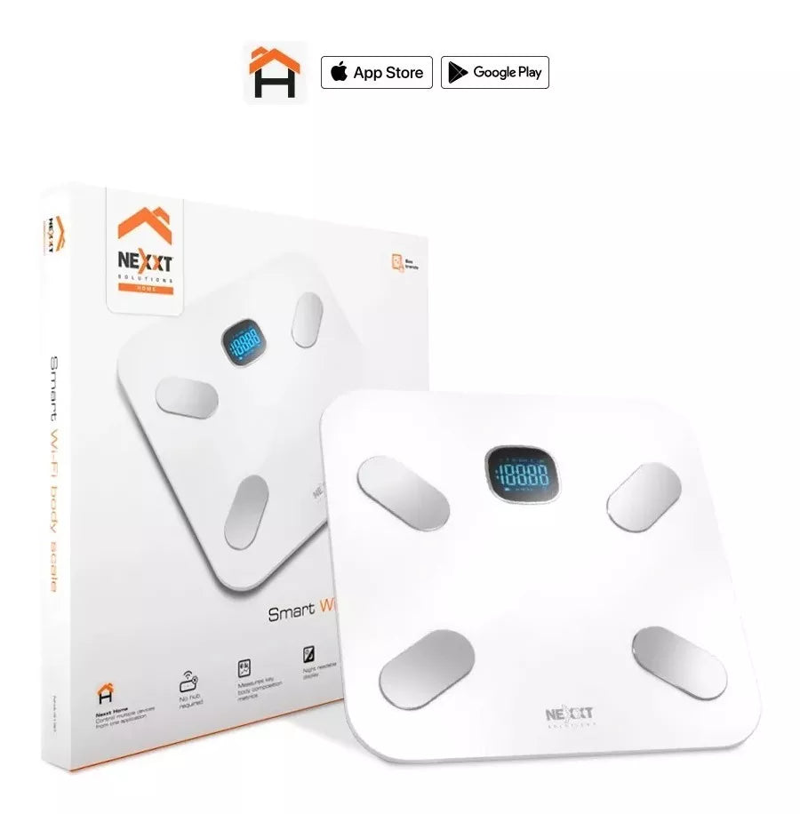 Pesa digital nexxt solutions smart wi-fi body scale/nha-s130