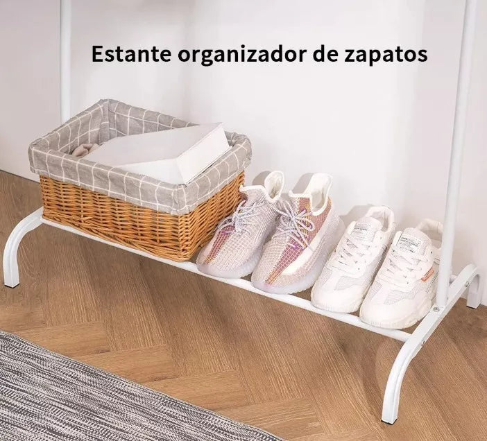 Perchero Exhibidor Metalico Generico Blanco