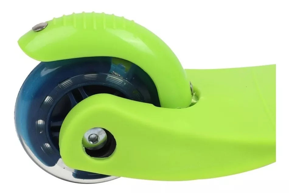 Scooter Infanti Ruedas Tiene Luces Verde