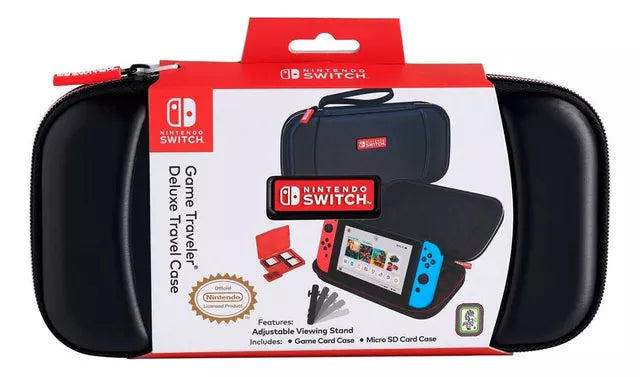 Cartuchera Game Traveler Deluxe Nintendo Switch Negro