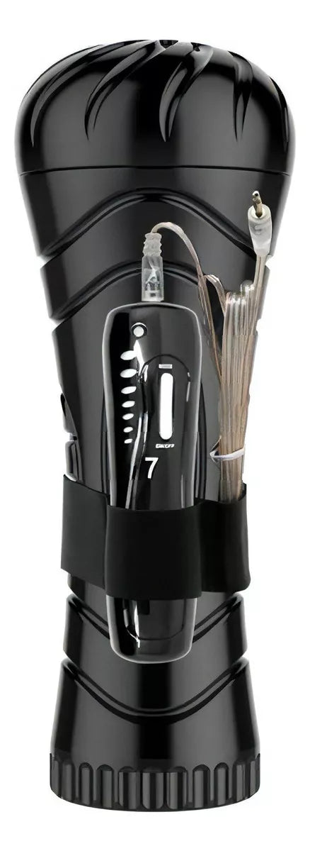 Vagina Masturbadora Generico Yeah Vibration Negro