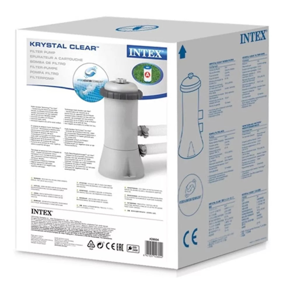Bomba De Filtro Piscina Intex Krystal Clear 530Gr 220-240V