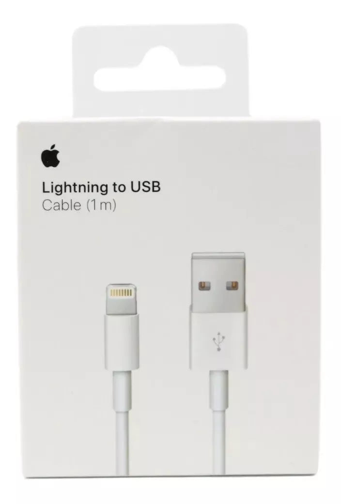 Cable De Conector Apple Lightning To Usb Blanco [Openbox]