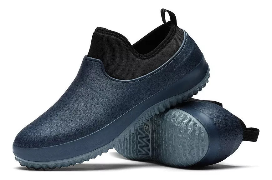 Zapato De Chef Antideslizantes E Impermeables Azul Talla 44 Masculino
