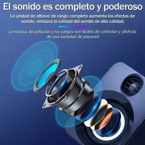 Bocinas Mini Subwoofer X1 Computer Speaker