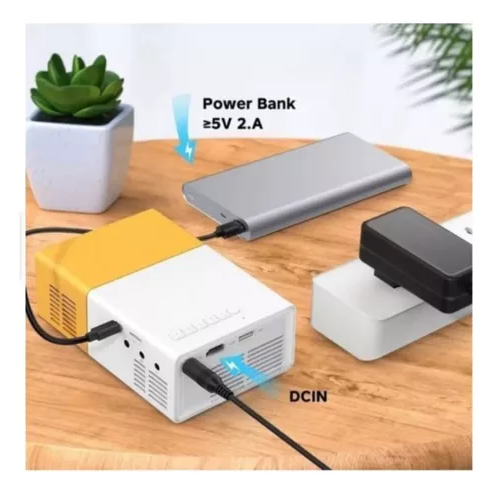 MINI PROYECTOR RETROPROYECTOR NATIVE FULL HD DATASHOW BLANCO