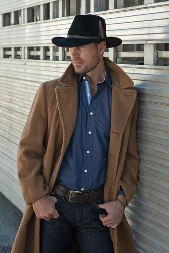 Sombrero Scala Df6 Estilo Vaquero Chocolate