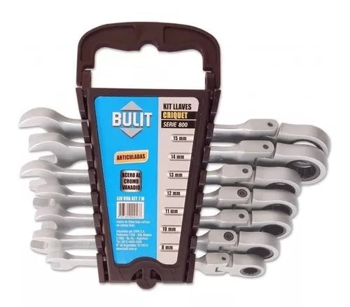 Set De Llaves Bulit Criquet Serie 800 Articuladas