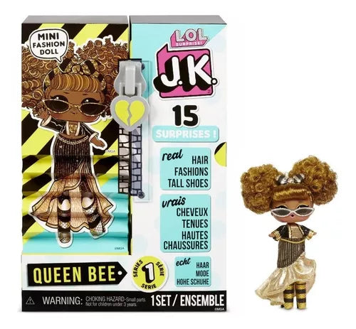 Muñeca Queen Bee Lol Surprise Jk Mini Fashion 15 Sorpresas