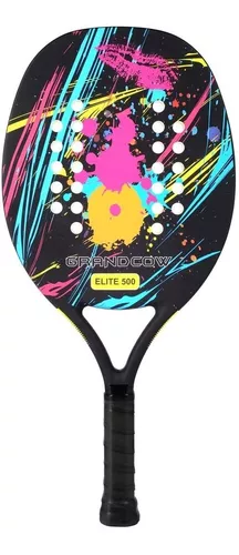 Pack De Raquetas De Padel Grandcow Fibra De Carbono /Elite 500 Negro