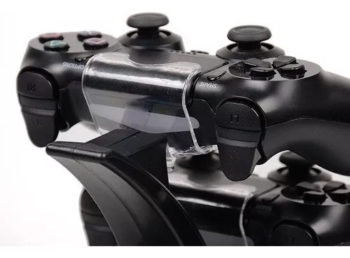 PACK 5 SOPORTE DE CARGA PARA CONTROL + 4 VENTILADOR SMALL FAN SA001 STAND PS 4 NEGRO 9 UNIDAD