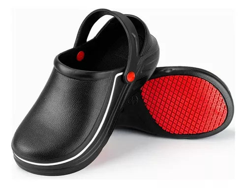 Zapatos De Seguridad De Cocina M-Boya Chef Negro 44/45