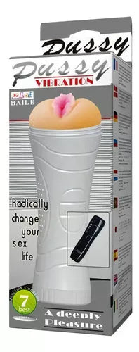 Vagina Masturbadora Generico Yeah Vibration Negro