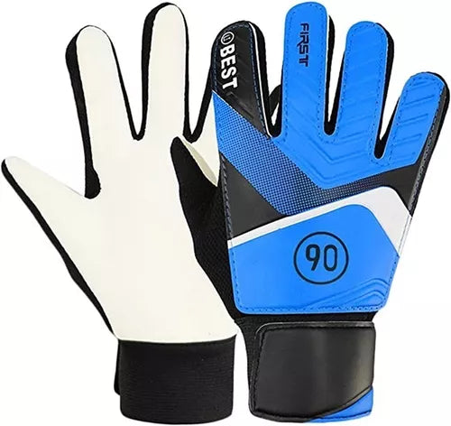 Guantes Arquero Football Olymphus Azul / Negro 6 Niño