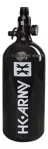 Tanque De Aire Comprimido Con Regulador Hkarmy 48ci 3000 Psi Negro