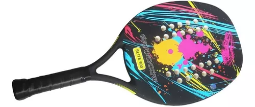 Pack De Raquetas De Padel Grandcow Fibra De Carbono /Elite 500 Negro