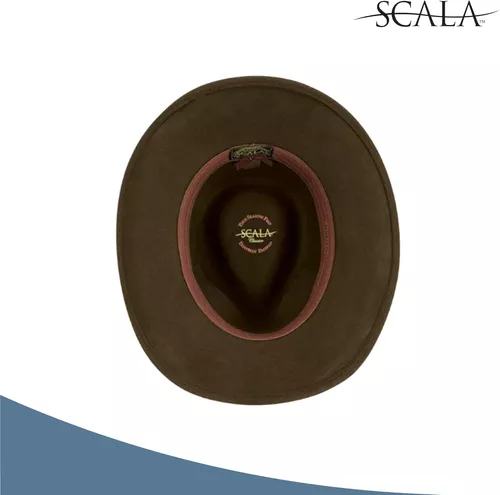 Sombrero Scala Df6 Estilo Vaquero Chocolate