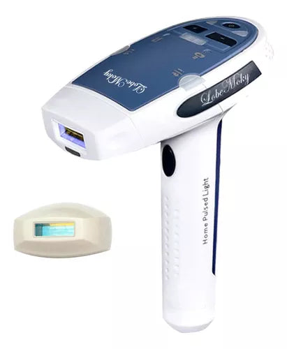 Depiladora Laser Definitiva Moky Metinca Homelight Face Y Body Blanco